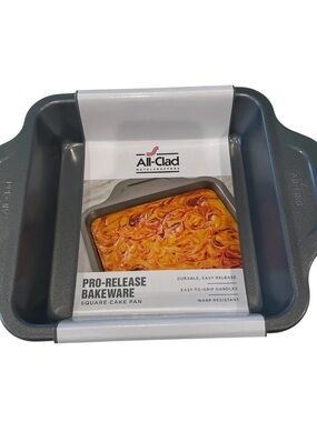 ALL-CLAD Pro-Release Bakeware Square Cake Pan 8 x 8 x 2 New With Tags